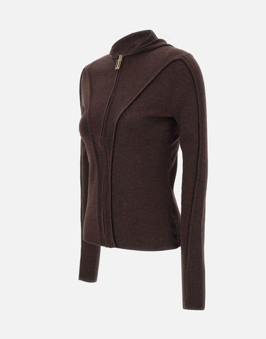 "Fine Merino cardigan" 1325KTP006406A DKCHOC VICTORIA BECKHAM 