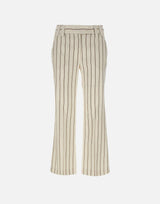 Pantalone flare in lino e cotone 2613131112200 001 MARELLA 