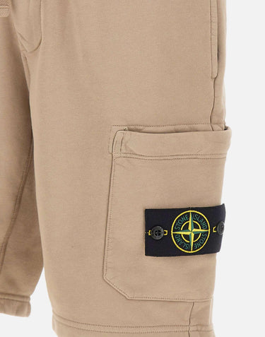 Bemuda in felpa di cotone biologico 6200011S0051 V009A STONE ISLAND 