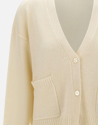 Cardigan in lana RI1KT027 1041 KAOS 