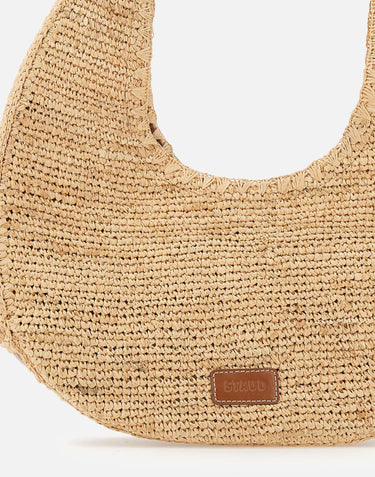 Borsa luna grande in rafia H24S6011RBA NTTN STAUD 