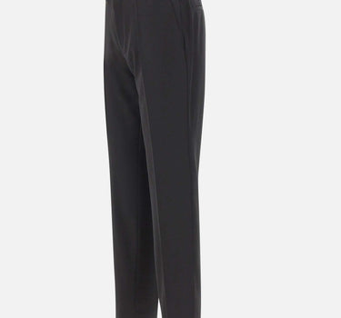 Pantaloni slim fit in serge di lana vergine 50469174 001 BOSS 