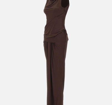 "Drape Dress" ESSS26DR01243 C737 ENTIRE STUDIOS 