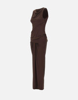 "Drape Dress" ESSS26DR01243 C737 ENTIRE STUDIOS 