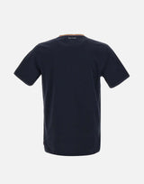 "T-shirt Stripe Rib" in cotone M1R697PS H0008449 PAUL SMITH 