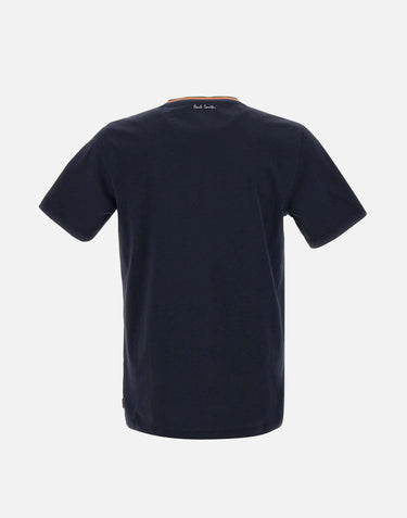 "T-shirt Stripe Rib" in cotone M1R697PS H0008449 PAUL SMITH 