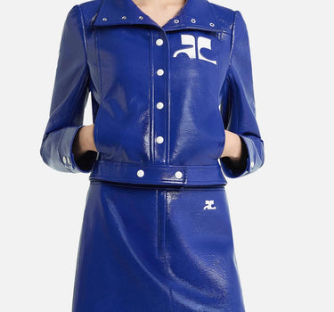 Giacca "Reedition Vynil" 223CBL005VY0014 7087 COURREGES 