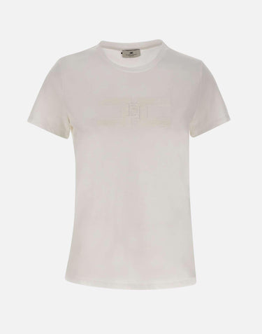 T-shirt in jersey di cotone MA00756E2 270 ELISABETTA FRANCHI 