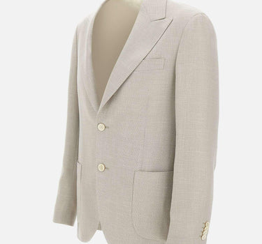 Blazer  in lana, seta e lino ES688AE77 ESIF64523150 LARDINI 