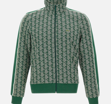 Felpa in jacquard con zip Paris SH1368 D1R LACOSTE 