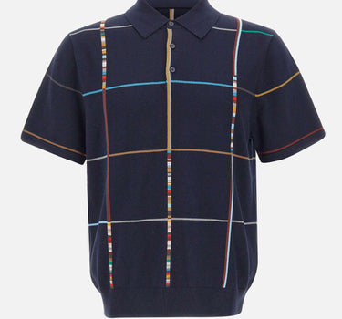 Polo in cotone lavorato a maglia M1R783ZV03025 49 PAUL SMITH 