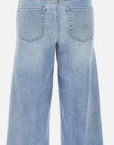 Jeans flare con strass UA6068DS081 79029 LIU-JO 