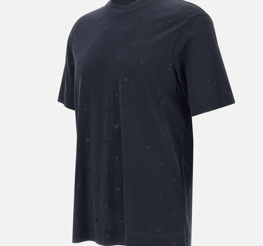 T-shirt  cotone e lyocell EM001400 AF10017FB234 EMPORIO ARMANI 