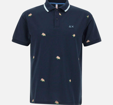 "Full embroidery polo" A35128 07 SUN68 