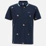 "Full embroidery polo" A35128 07 SUN68 