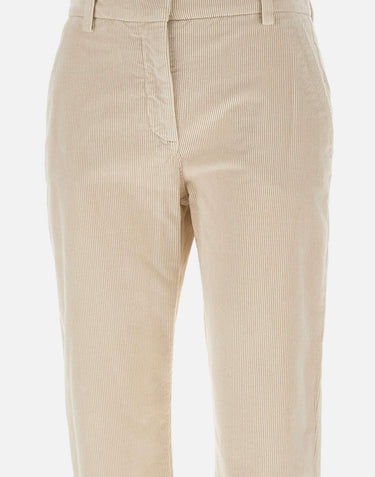 Pantaloni in velluto L80PANK30 TET0J02102 ELEVENTY 