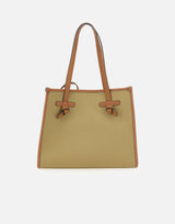 Borsa a spalla "Miss Marcella 32" BS6849 COMMCNVSETAIGACORDACARAMEL MARCELLA CLUB GIANNI CHIARINI 