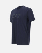 T-shirt "Visibility" in jersey stretch di cotone 7M000899 AF10373UB102 EA7 