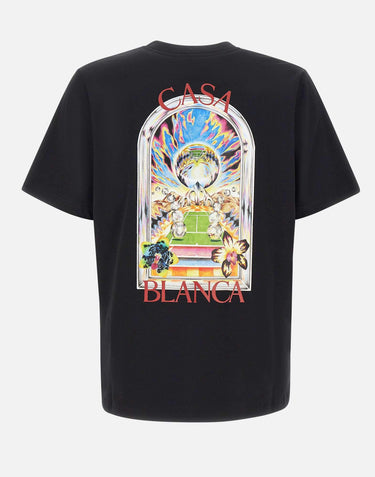 T-shirt "Tennis landscape" MSS26JTS001 09 CASABLANCA 