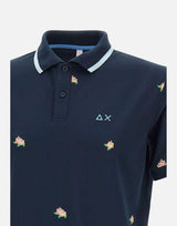 "Full embroidery polo" A35128 07 SUN68 