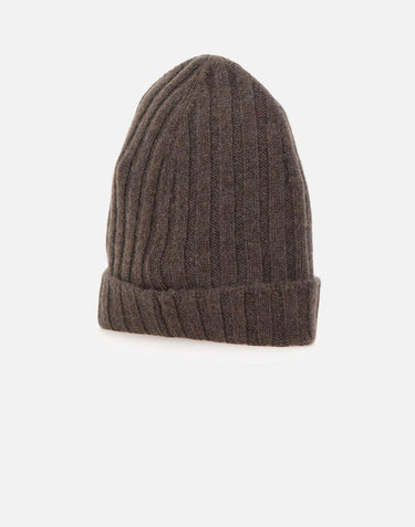 Cappello in cashmere 13165 15563999DKBROWN GRAN SASSO 