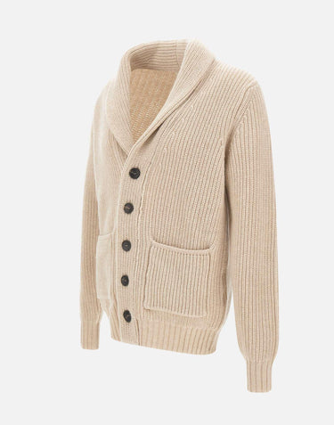 Cardigan in lana e cashmere CS3MLT WC5P931 FILIPPO DE LAURENTIIS 