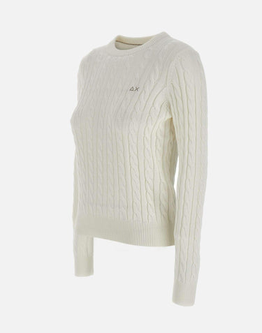 "Cable knit sweater" K35224 31 SUN68 