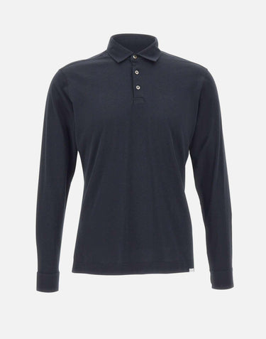 Polo in cotone Supima DK17101 BLUE DIKTAT 