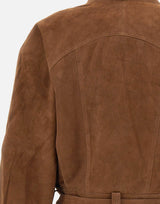 Giacca bomber in pelle scamosciata 115714 249 ROTATE BIRGER CHRISTENSEN 
