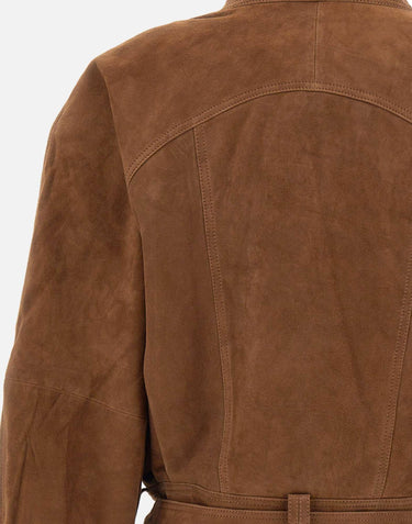 Giacca bomber in pelle scamosciata 115714 249 ROTATE BIRGER CHRISTENSEN 