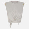 Top in jersey con nodo MA01161E2 270 ELISABETTA FRANCHI 
