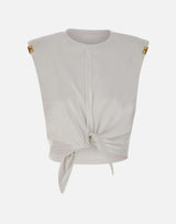 Top in jersey con nodo MA01161E2 270 ELISABETTA FRANCHI 