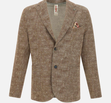 Blazer "Easy" in cotone EASYX485 T485NOCCIOLA BOB 