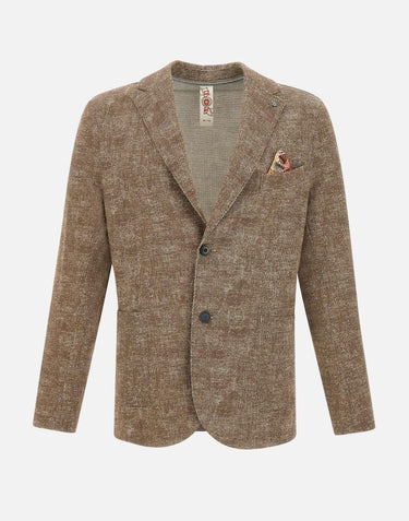Blazer "Easy" in cotone EASYX485 T485NOCCIOLA BOB 
