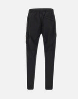 Pantaloni in raso di cotone biologico e lana 3100033S0014 V0029 STONE ISLAND 