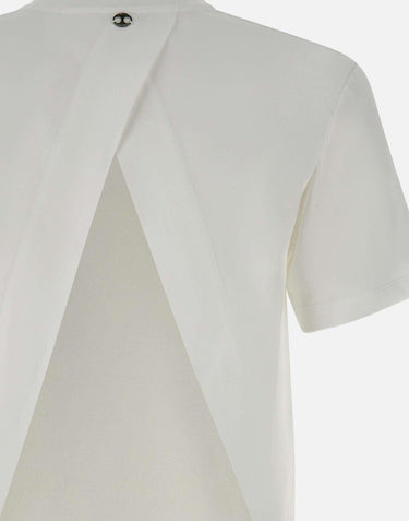 T-shirt in cotone 25EJTE012CO0494 P100 RABANNE 