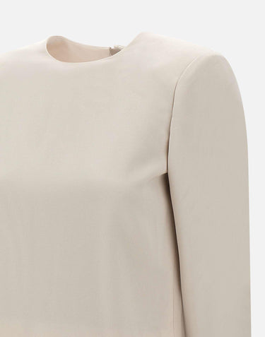 Blusa in crepe N1109510 B13 THEORY 