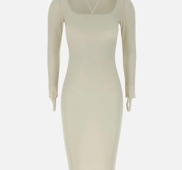 "Sculpting jersey midi dress" PS25191300 000 ANDREADAMO 