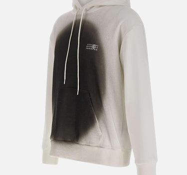 Felpa con stampa spray SH0GU0039 M25013101 MM6 MAISON MARGIELA 