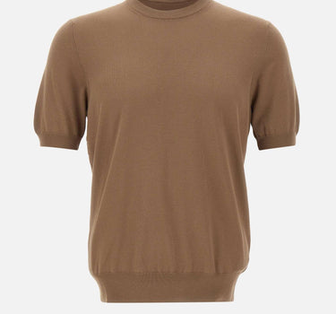 Maglia in cotone a maniche corte 57136 21810168 GRAN SASSO 