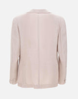 Blazer in misto lino e lana M75GIAC12 TES0K02426 ELEVENTY 