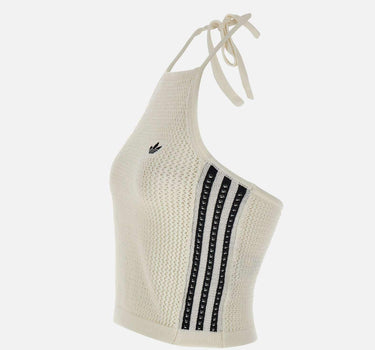 Top in maglia uncinetto KC6485 WHITE ADIDAS 