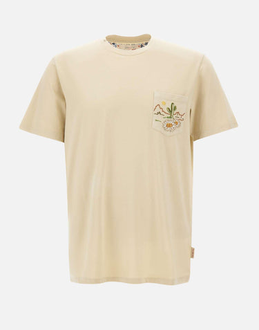 T-shirt "Naif" in cotone NAIFR00468 CORDA BOB 