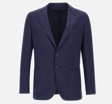 Blazer in misto cotone e mohair DS2538 GL797MFBTB78B SANTANIELLO 