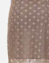 Gonna midi smerlata con lustrini 115635 2751 ROTATE BIRGER CHRISTENSEN 
