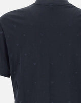 T-shirt  cotone e lyocell EM001400 AF10017FB234 EMPORIO ARMANI 