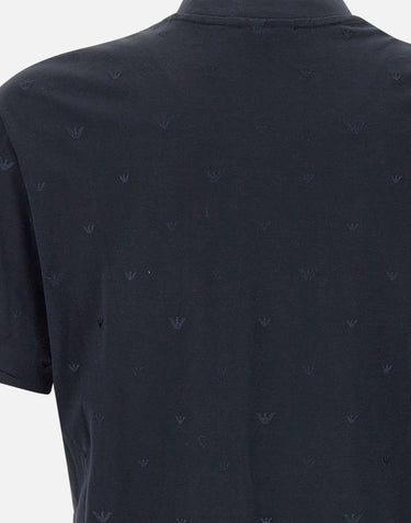 T-shirt  cotone e lyocell EM001400 AF10017FB234 EMPORIO ARMANI 