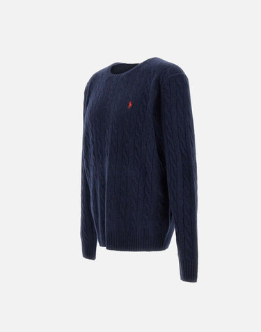 Maglia  "Classic" in lana e cashmere 710876762 002 POLO RALPH LAUREN 