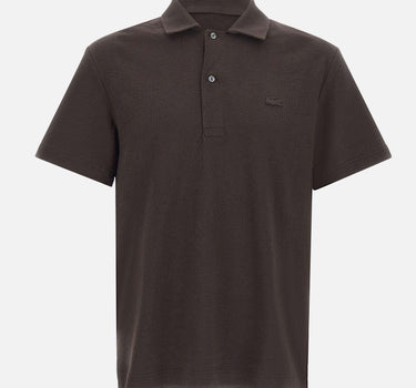Polo testurizzata classic fit DH1969 3LA LACOSTE 