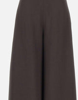 Pantaloni relaxed fit in twill lucido 50558309 207 BOSS 